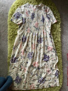 Vintage floral dress
